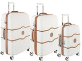 Delsey Paris Luggage Chatelet Hard+ 3 Piece Set Spinner (Champagne)