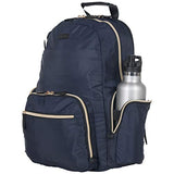 Kenneth Cole Reaction Women's Sophie Silky Nylon 15.6" (RFID) Laptop Backpack Navy One Size