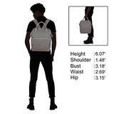Veegul Stylish Doctor Style Multipurpose Travel Backpack Casual Backpack for Men Women Single Pocket Grey