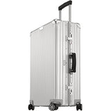 Rimowa Classic Flight IATA Luggage 32" inch Cabin Multiwheel Silver White