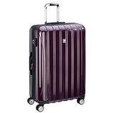Delsey Luggage Helium Aero 29 Inch Expandable Spinner Trolley, Plum