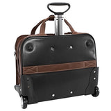 Siamod Carugetto Wheeled 17" Laptop Bag - Cognac