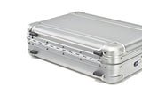 Zero Halliburton Geo Aluminum 3.0 Attaché-Large Computer Case Briefcase, Silver, One Size