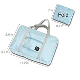 Cocoo Travel Foldable Waterproof Tote Bag Carry Storage Luggage Handbag (Blue)