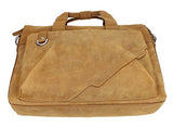 Vagabond Traveler 15" Cowhide Oil Tanned Leather Messenger Bag L12. Distress