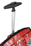Trendy Flyer Computer/Laptop Rolling Bag 2 Wheel Case Zebra Red