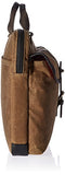 Token Bags Waxed Knickerbocker Laptop Bag 15 Inch, Tan/Black, One Size