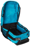 Everest Deluxe Wheeled Backpack, Turquoise, One Size