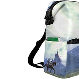 Colourlife Knight And Castle Stylish Casual Shoulder Backpacks Laptop School Bags Travel