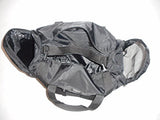 Duffle Bag Wet And Dry With 1 End Compartment Mesh,Front Pocket,Made In Usa (Black)