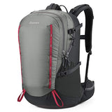 Gonex 40L Hiking Backpack, Wear-Resistant Daypack for Camping, Travel, Climbing, and Rain Cover