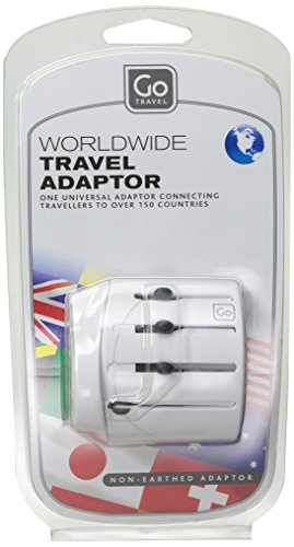 Design Go Luggage Worldwide Adaptor, White, One Size