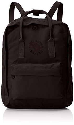 Fjallraven Men'S Re-Kanken Backpack, Black, One Size