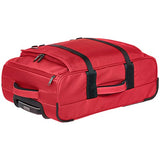 AmazonBasics Francis Wheeled Duffel, Red