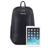 Gonex 28L Lightweight Packable Backpack Handy Travel Hiking Daypack(Black)