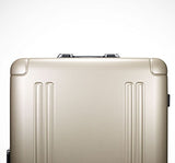 Zero Halliburton Zro 20" International Carry-On 4-Wheel Spinner Luggage In Gold