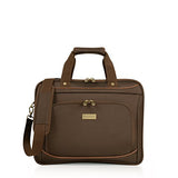 Tommy Bahama Harbor Elua 16 Inch Briefcase, Brown, One Size
