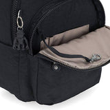 Kipling Women's Seoul Backpack, Blue Bleu, 10"L x 13.75"H 4.5"D