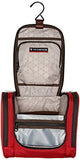 Victorinox Hanging Toiletry Kit, Red/Black Logo