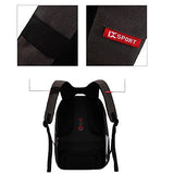 ABage Anti-theft Backpack Travel College Student School Backpack Fits 15.6 inch Laptop, Blue