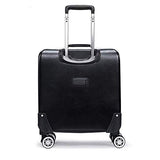Luggage PU Rolling Suitcase Cabin Business Travel Trolley Bags for Men Luggage Suitcase Bag Wheels Spinner Suitcase Wheeled Bags,20inch