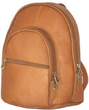 David King & Co. Double Compartment Backpack, Tan, One Size