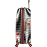 Tommy Bahama 24" Hardside Luggage Spinner Suitcase Floral Stripe