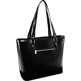 McKlein, M Series, SAVARNA, Top Grain Cowhide Leather, Leather Ladies' Tote with Tablet Pocket, Navy (97577)