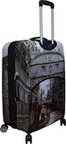 Kemyer 788 Vintage World Series Lightweight 3-Pc Expandable Hardside Spinner Luggage Set (New