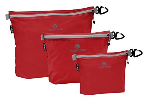 Eagle Creek Pack-it Specter Sac Set-3pc Set, Volcano Red-1