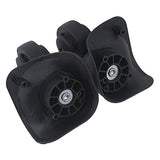 Replacment Black Luggage Swivel Repair Suitcase Parts Casters Wheels Heavy Duty with Screws