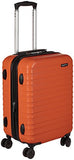 AmazonBasics Hardside Carry On Spinner Travel Luggage Suitcase - 21 Inch, Orange