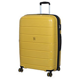 IT Luggage Asteroid 8-Wheel Hardside Expandable 3-Piece Set, Cheese Yellow