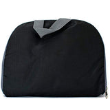 Miami CarryOn Travel Foldable Backpack/Daypack - Folds to a Compact 9 x 7 x 1.5 inches (Very Black)