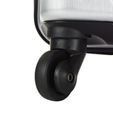 Traveler'S Choice Wellington 26 Inch Hardside Spinner, Silver