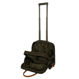 Bric's Life Tropea Ultralight International Carry-on Laptop|Tablet Pilot Case Spinner, Olive