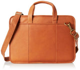 Claire Chase Small File Brief, Saddle, One Size