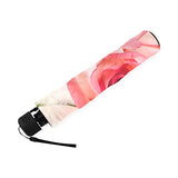 Travel Umbrella Rose Windproof, Anti-UV waterproof Lightweight Portable Outdoor use