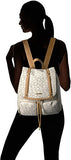 Calvin Klein Teodora Monogram Flap Backpack