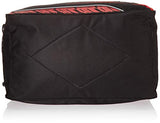 Fila Lasers Small Sports Duffel Bag Gym, Black/Red, One Size