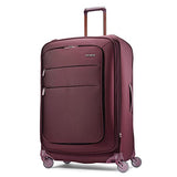 Samsonite Flexis Expandable Softside Checked Luggage With Spinner Wheels, 30 Inch, Cordovan