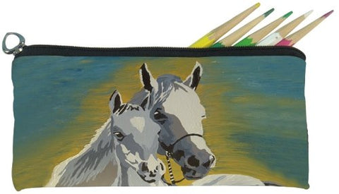 Salvador Kitti Small Pencil Bag (Horse - A Mother'S Love)