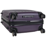Kenneth Cole Reaction 28" Abs Expandable 8-Wheel Checked Luggage, Deep Purple