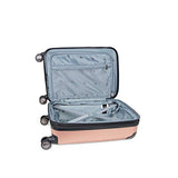 Kenneth Cole Reaction Saddle Rock Rose Gold Carry-On Upright Suitcase