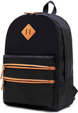 Gysan Unisex Classic Lightweight Water Resistant Rucksack Travel Backpack College Book Bags Fit
