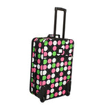 World Traveler Expandable Upright Luggage Set, New Multi Dot