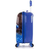 Heys Marvel Spider Man Kids Hardside Spinner Luggage - 18 Inch [ Blue ]