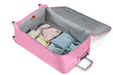 Biaggi Leggero 29" Foldable Spinner Suitcase (Pink)