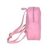 Yingtech Teens Girls Summer Candy Pu Leather Backpack Bag Plastic Heart Love Beach School Bag