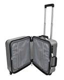 KARRIAGE-MATE Multiple Purpose Wine Travel Hardside Luggage for Carrying 8 Bottles Wine (Grey, Small)